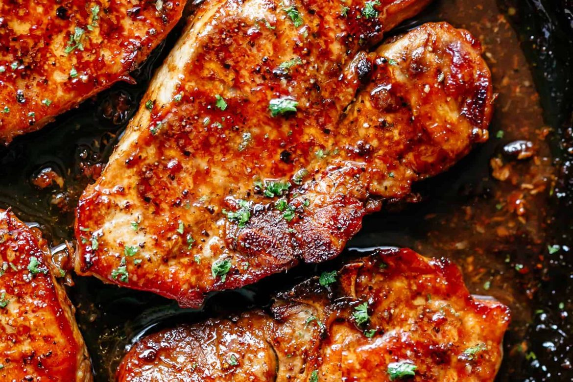 Easy Honey Garlic Pork Chops Mama's Voice
